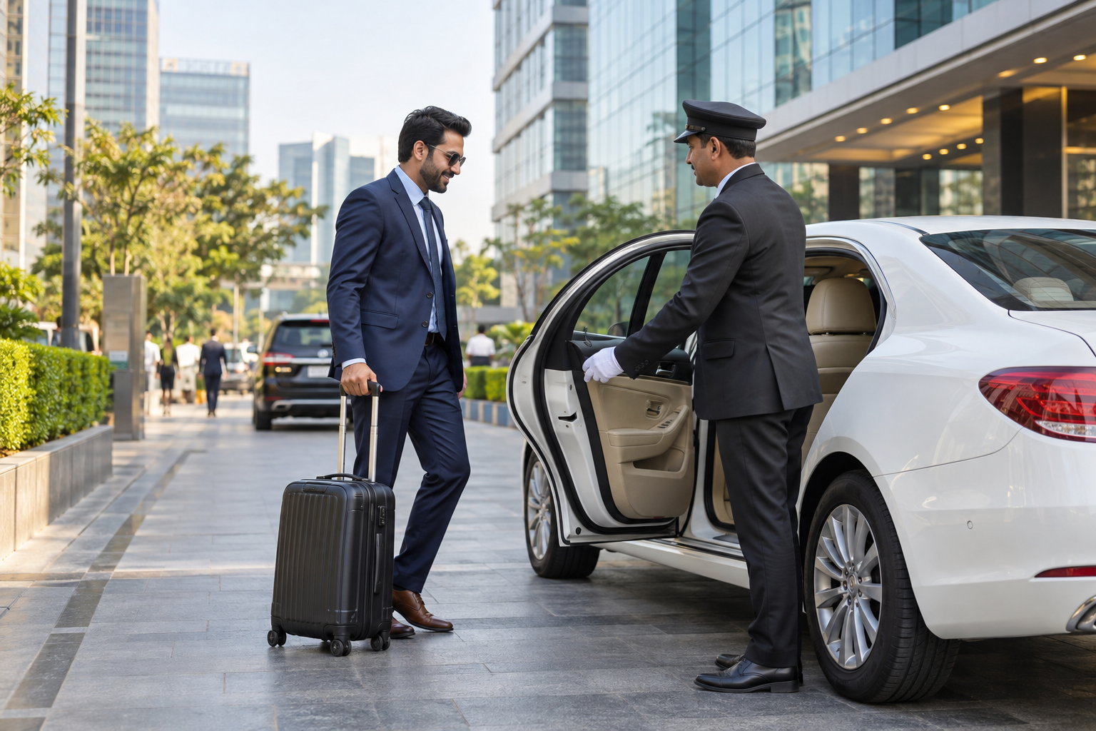 Corporate chauffeur cab booking in Gurugram